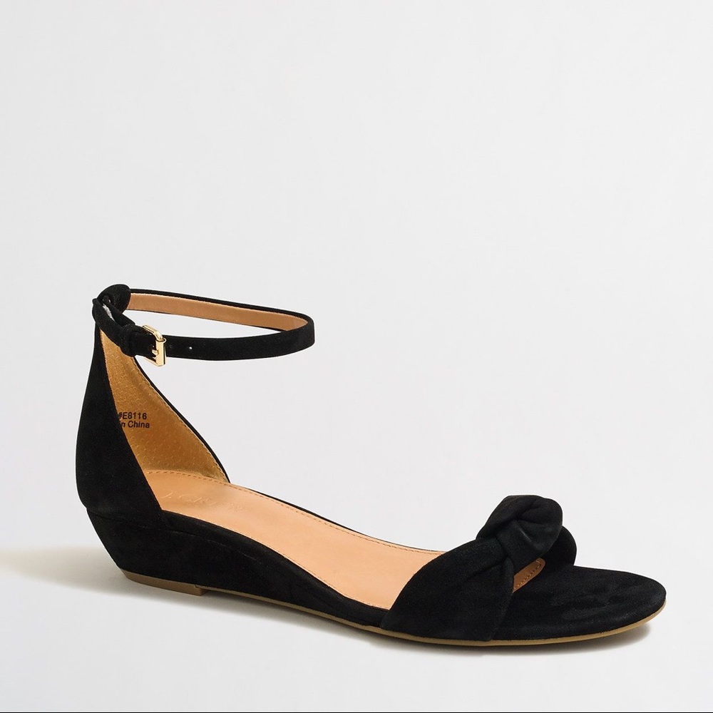 LDW SALE! NWOT J Crew small wedge sandal